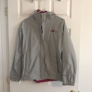 The North Face rain jacket